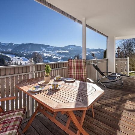 Haus "Bergblick" Ferienwohnung Falken Mit 1 Schlafzimmer 上施陶芬 外观 照片