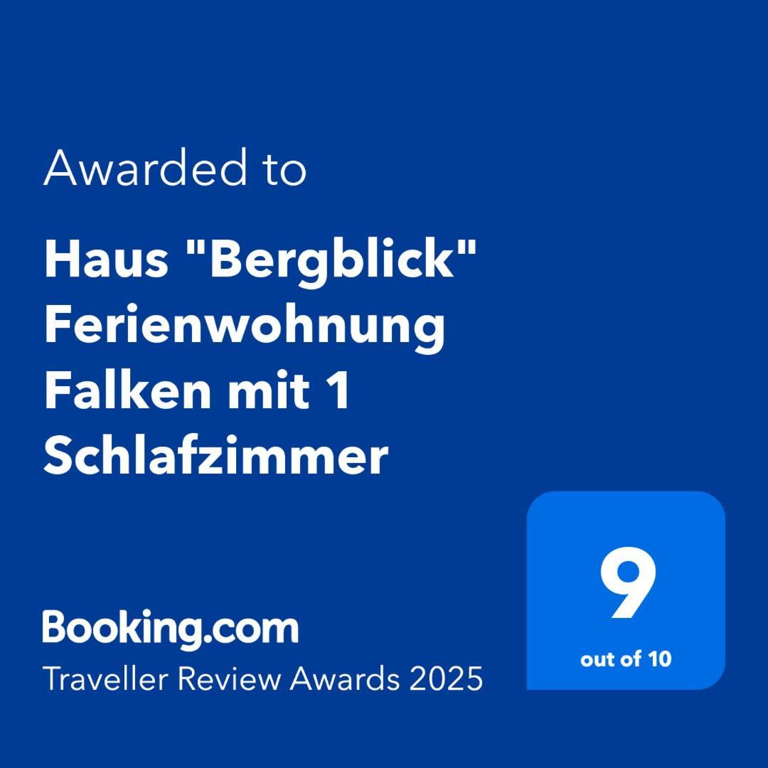 Haus "Bergblick" Ferienwohnung Falken Mit 1 Schlafzimmer 上施陶芬 外观 照片
